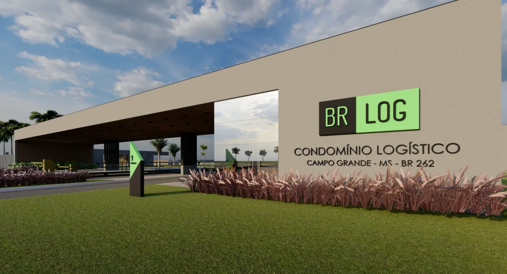 Imagem ilustrativa da portaria da BR LOG em Campo Grande